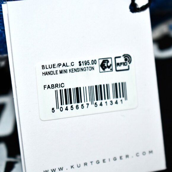 Kurt Geiger Strawberry MINI Kensington Bag in Blue #2708886609 NWT - Picture 5 of 7